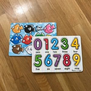 Melissa and Doug Puzzle bundle